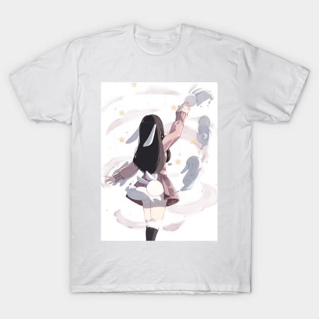 Bunny dreams T-Shirt by Fukosshi